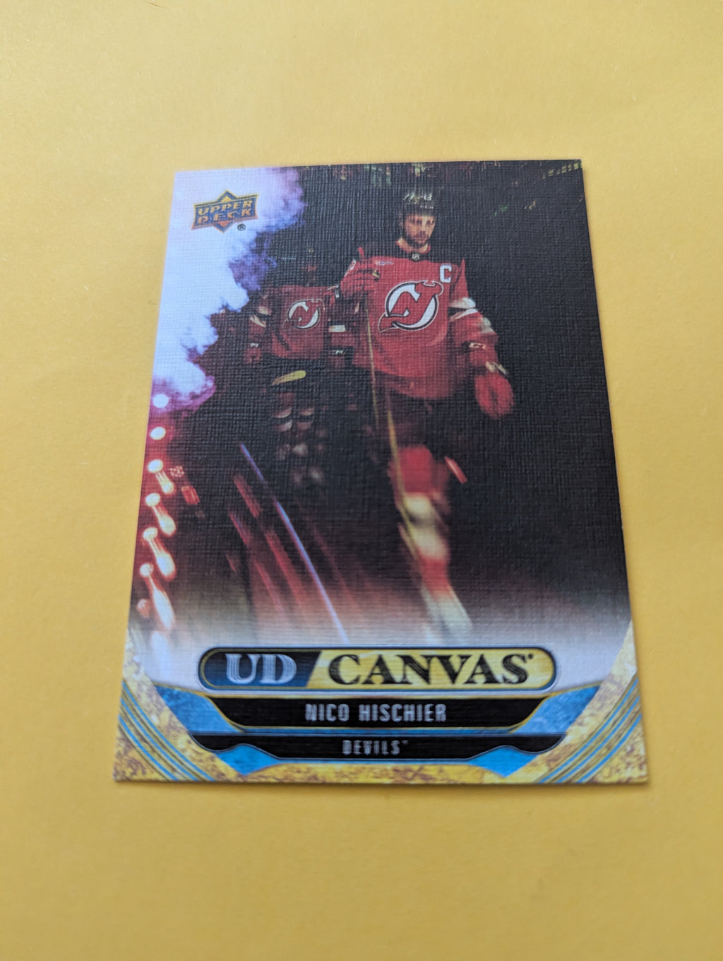 Nico Hischer 24-25 Upper Deck UD Canvas Card