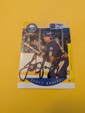 Scott Arniel Signed Buffalo Sabres Card C