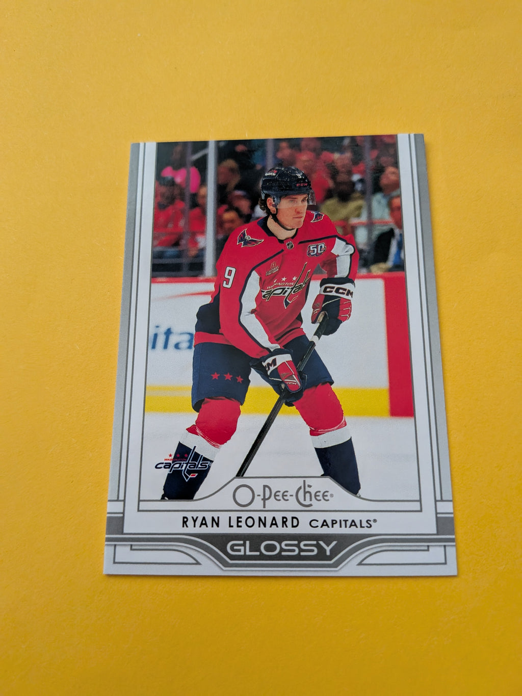 Ryan Leonard 25-26 Upper Deck OPC Glossy Card