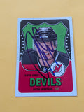 Jacob Josefson Signed New Jersey Devils Rookie Card B