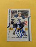 Carlo Colaiacovo Signed St. Louis Blues Card