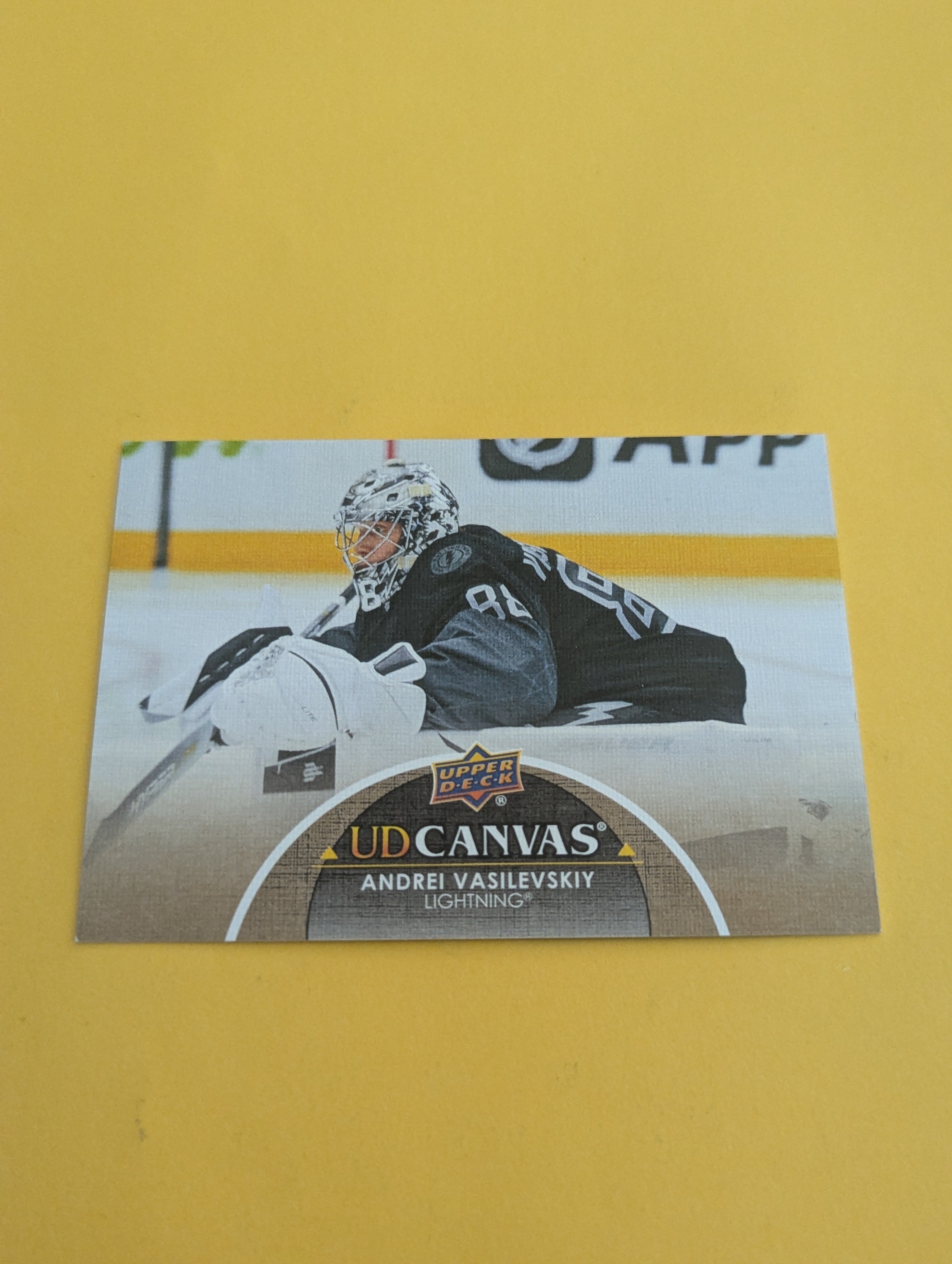 Andrei Vasilevskiy 21-22 Upper Deck UD Canvas Card