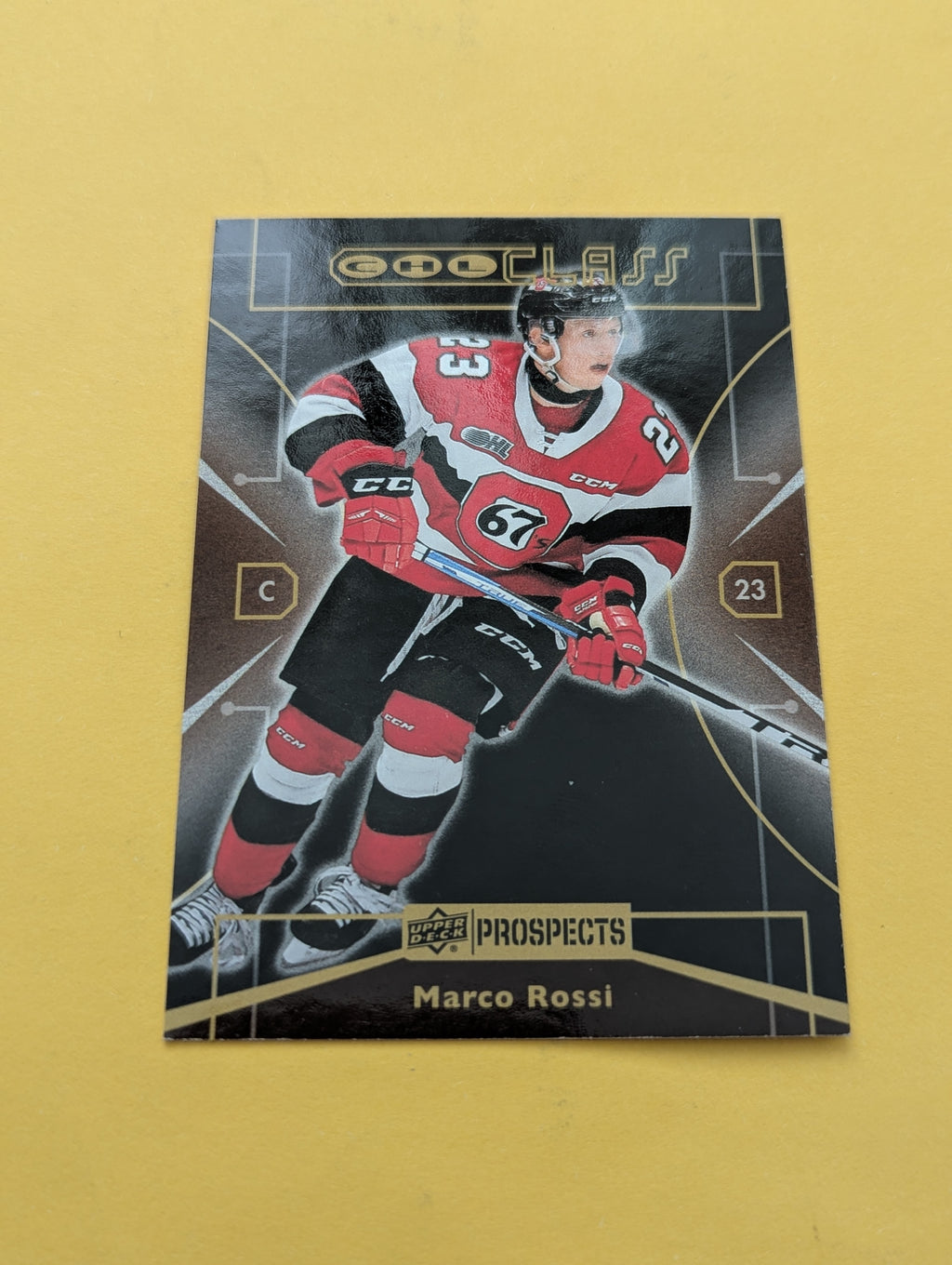 Marco Rossi 19-20 Upper Deck CHL Class Card