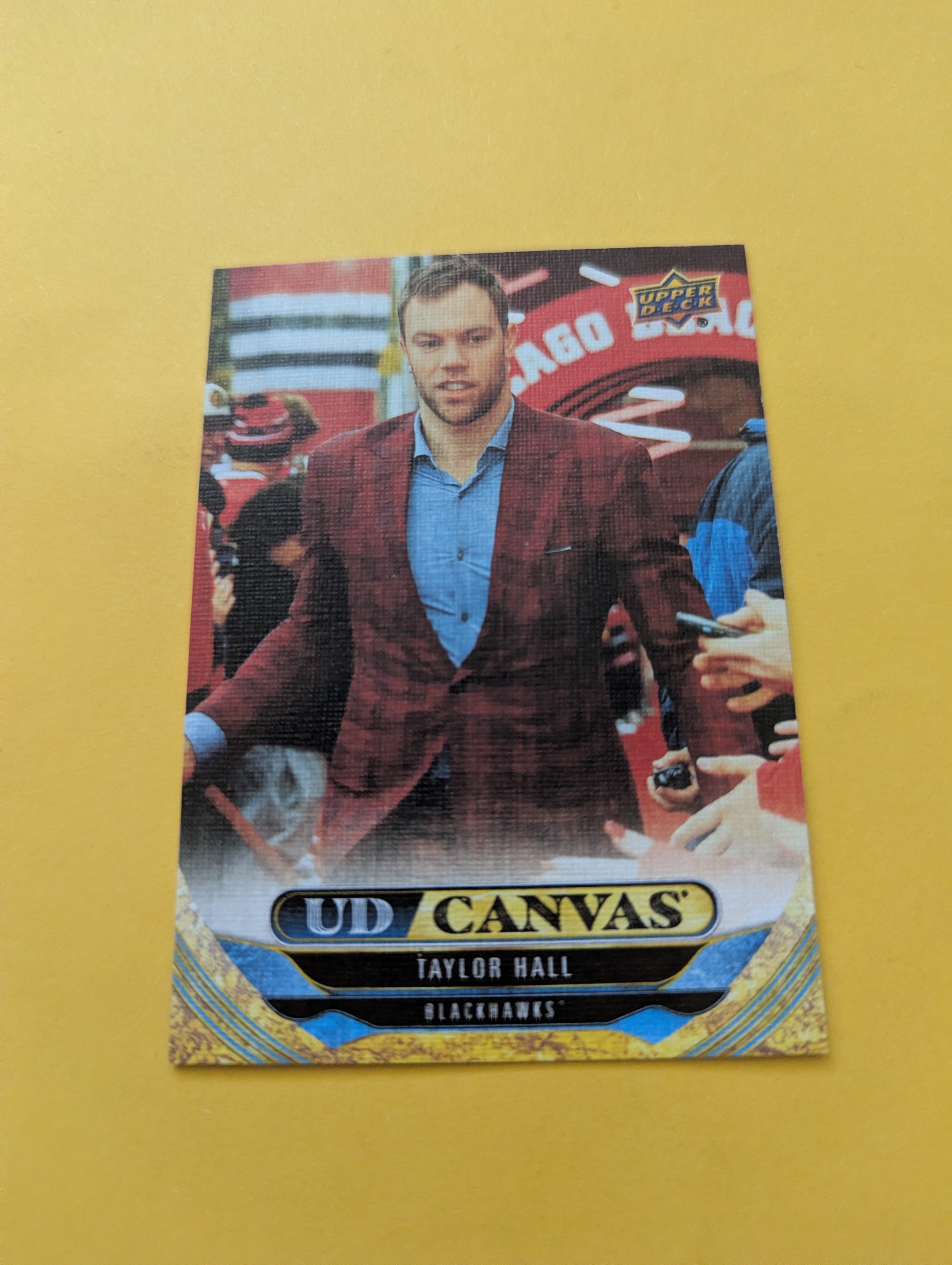 Taylor Hall 24-25 Upper Deck UD Canvas Card