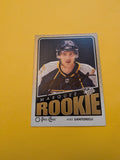 Mike Santorelli Signed Nashville Predators Rookie Card B