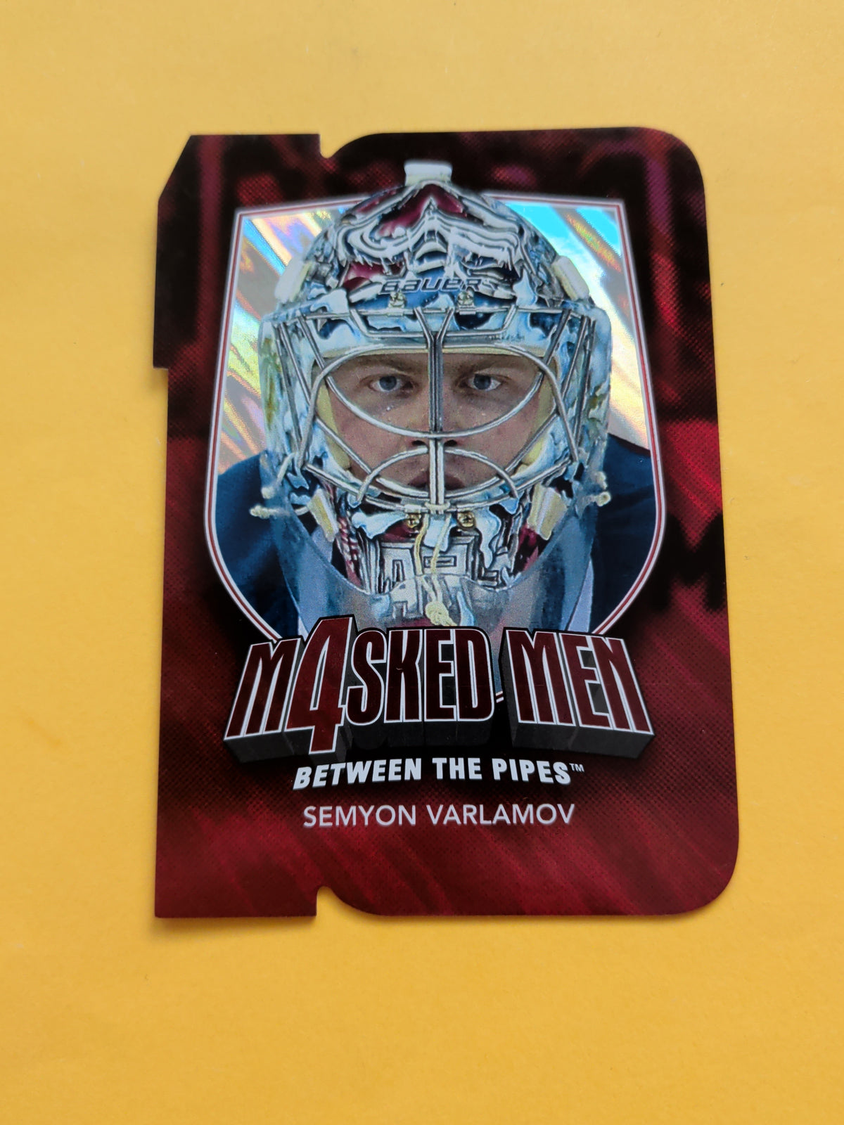 Semyon Varlamov 11-12 ITG Between The Pipes Masked Men Card