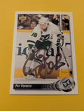 Pat Verbeek Signed Hartford Whalers Card