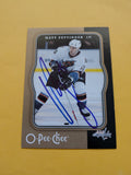 Matt Pettinger Signed Washington Capitals Card C