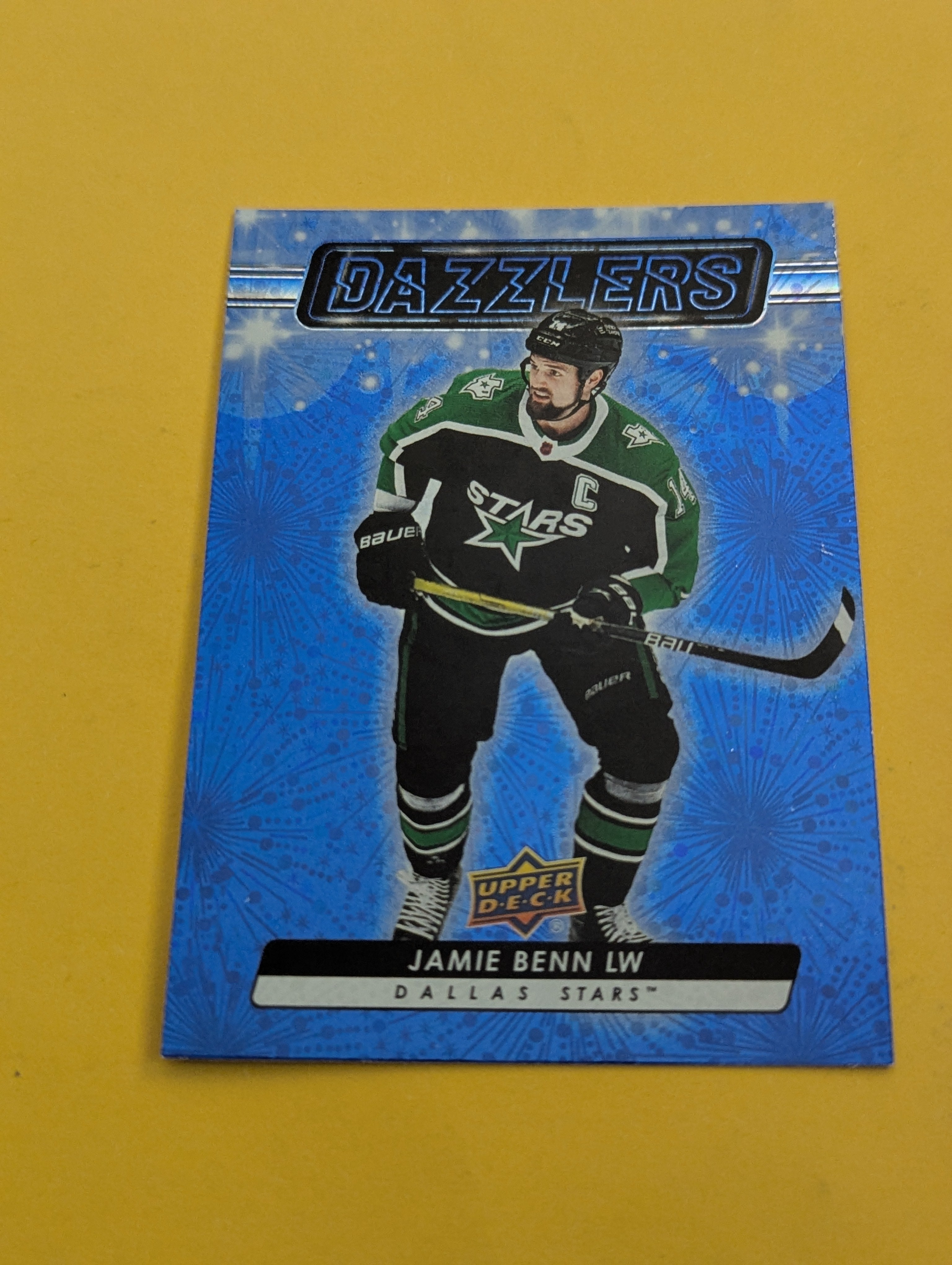 Jamie Benn 23-24 Upper Deck Dazzlers Blue Card