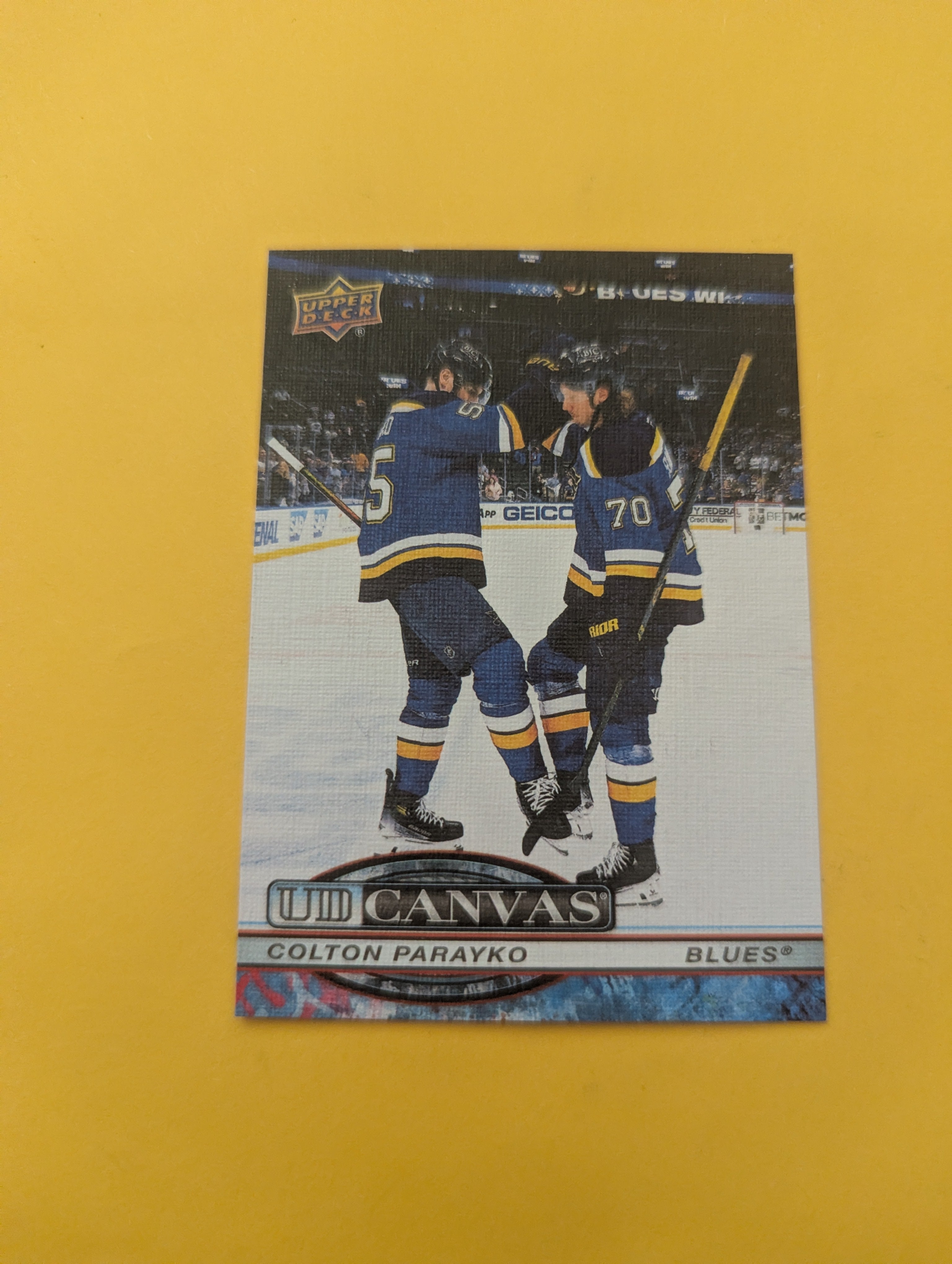 Colton Parayko 25-26 Upper Deck UD Canvas Card