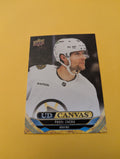 Pavel Zacha 24-25 Upper Deck UD Canvas Card