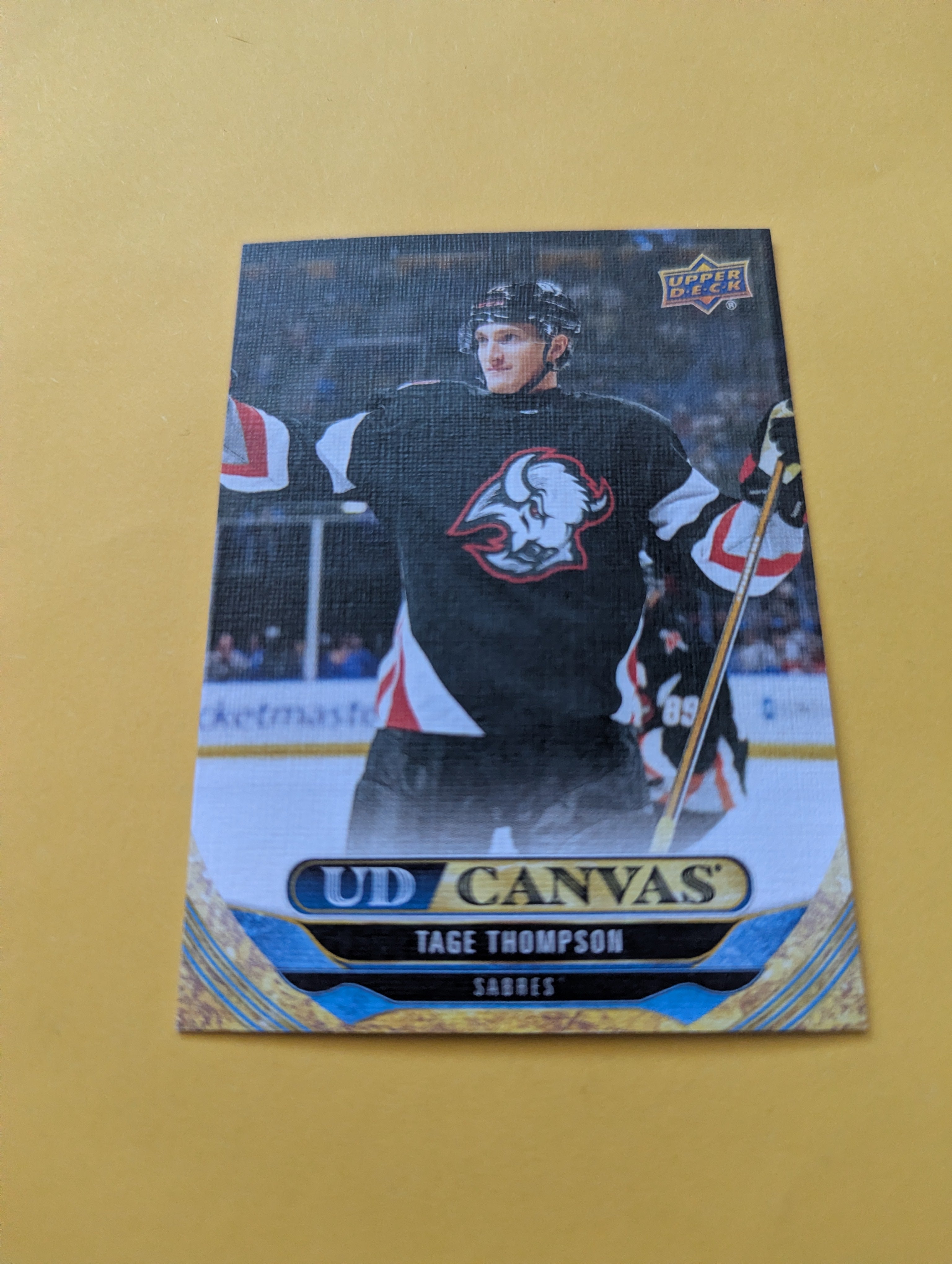 Tage Thompson 24-25 Upper Deck UD Canvas Card