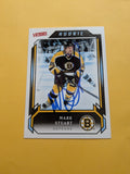 Mark Stuart Signed Boston Bruins Rookie Card E