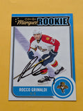 Rocco Grimaldi Signed Florida Panthers Rookie Card C