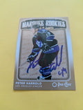 Peter Harrold Signed Los Angeles Kings Rookie Card