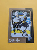 Brad Boyes Signed St. Louis Blues Card I