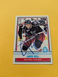 Jared Boll Signed Columbus Blue Jackets Card