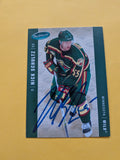 Nick Schultz Signed Minnesota Wild Card K