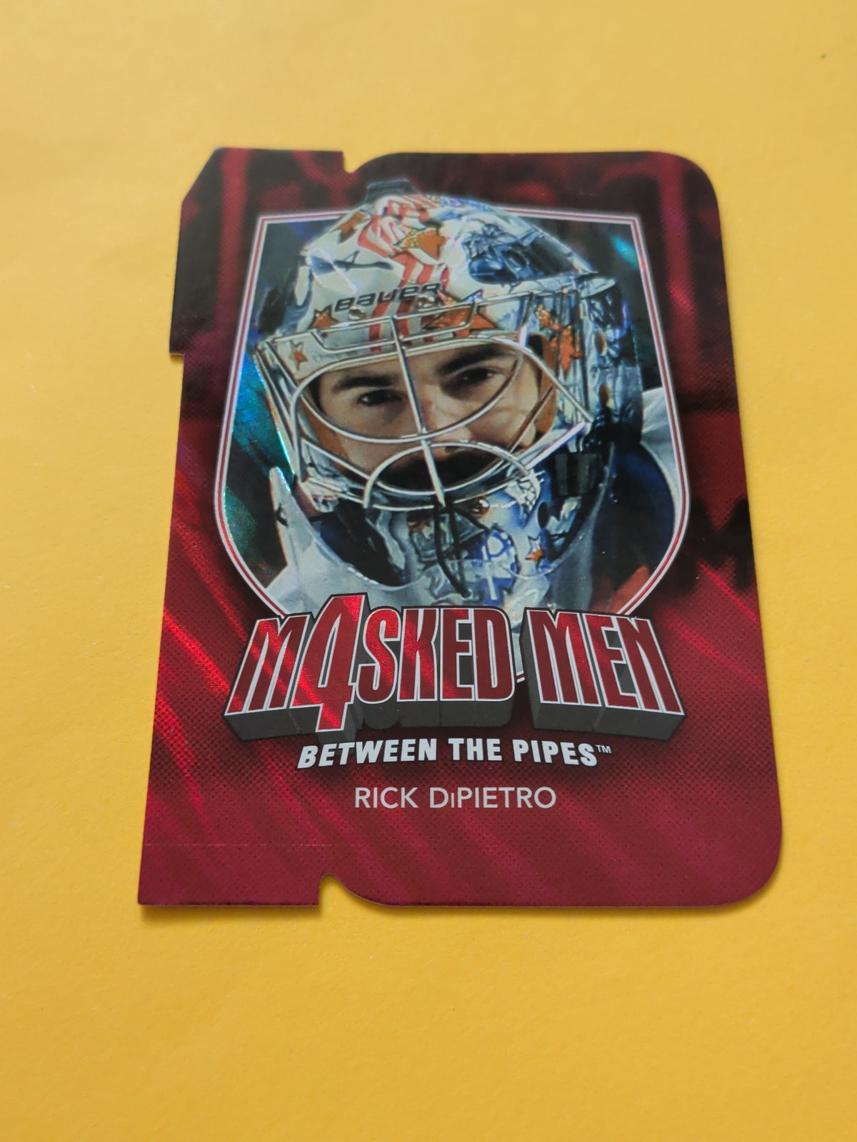 Rick DiPietro 11-12 ITG Between The Pipes Masked Men Card