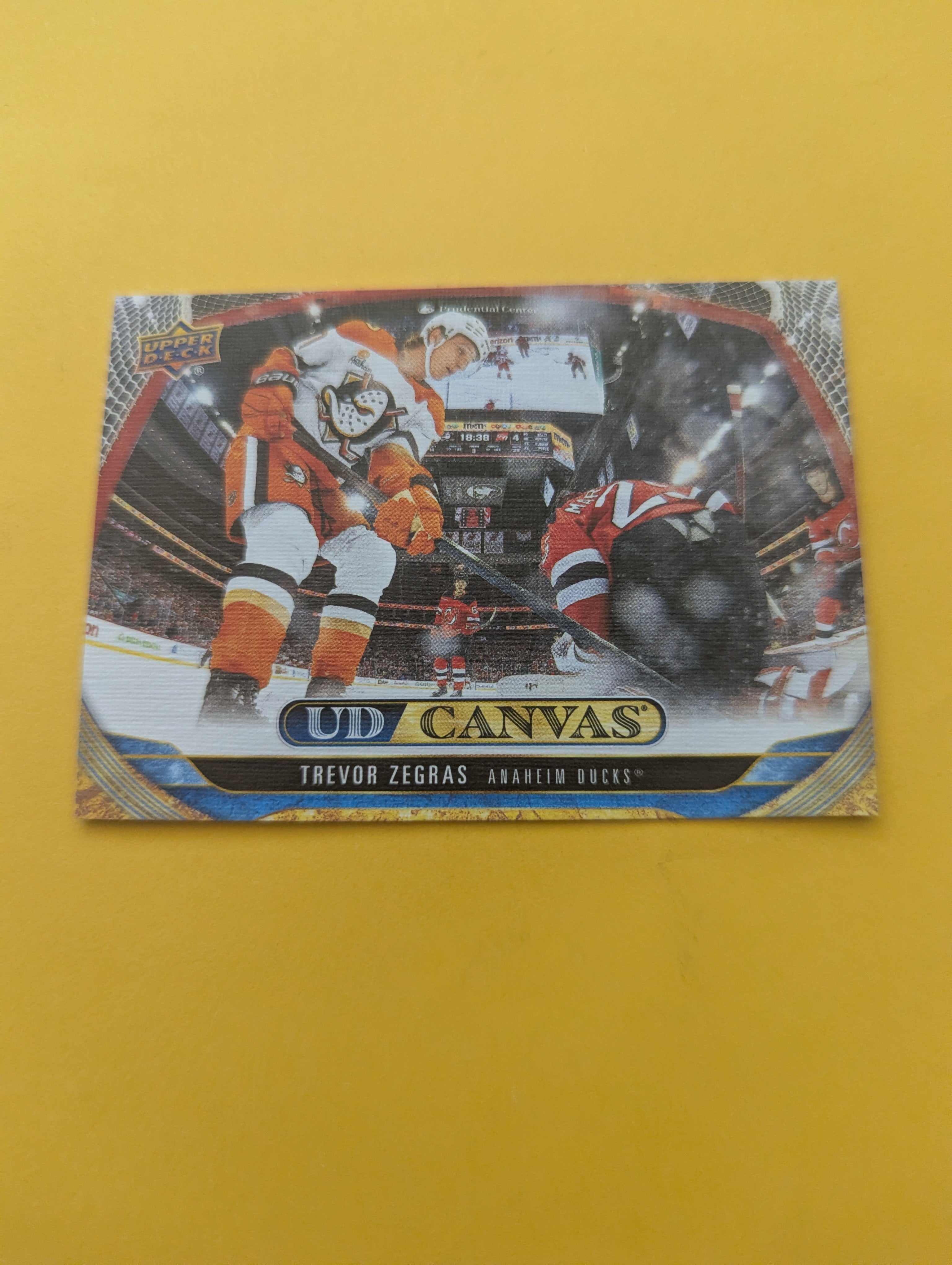 Trevor Zegras 24-25 Upper Deck UD Canvas Card