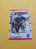 Vincent Riendeau Signed St. Louis Blues Card H