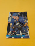 Donald Audette Signed Buffalo Sabres Card A