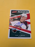 Cody Almond Signed Minnesota Wild Rookie Card A