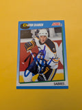Darrin Shannon Signed Buffalo Sabres Card E