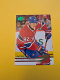 Patrik Laine 25-26 Upper Deck Green Holiday Card