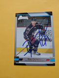 Dan Fritsche Signed Columbus Blue Jackets Rookie Card C