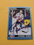 Tom Kurvers Signed New York Islanders Card A