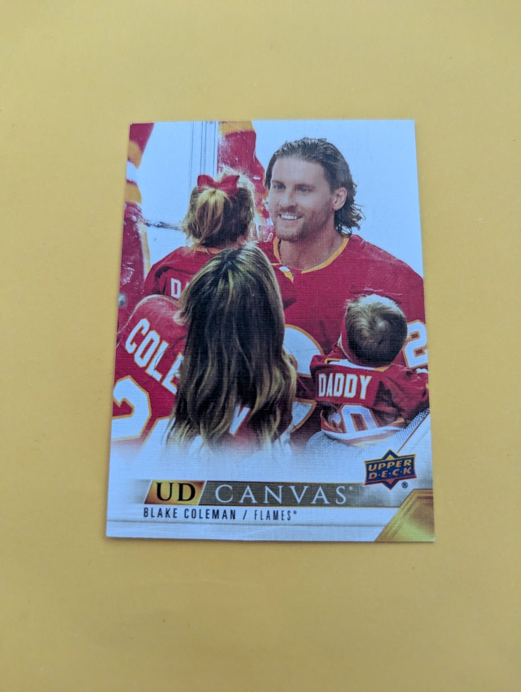 Blake Coleman 22-23 Upper Deck UD Canvas Card