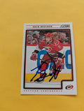 Zach Boychuk Signed Carolina Hurricanes Card