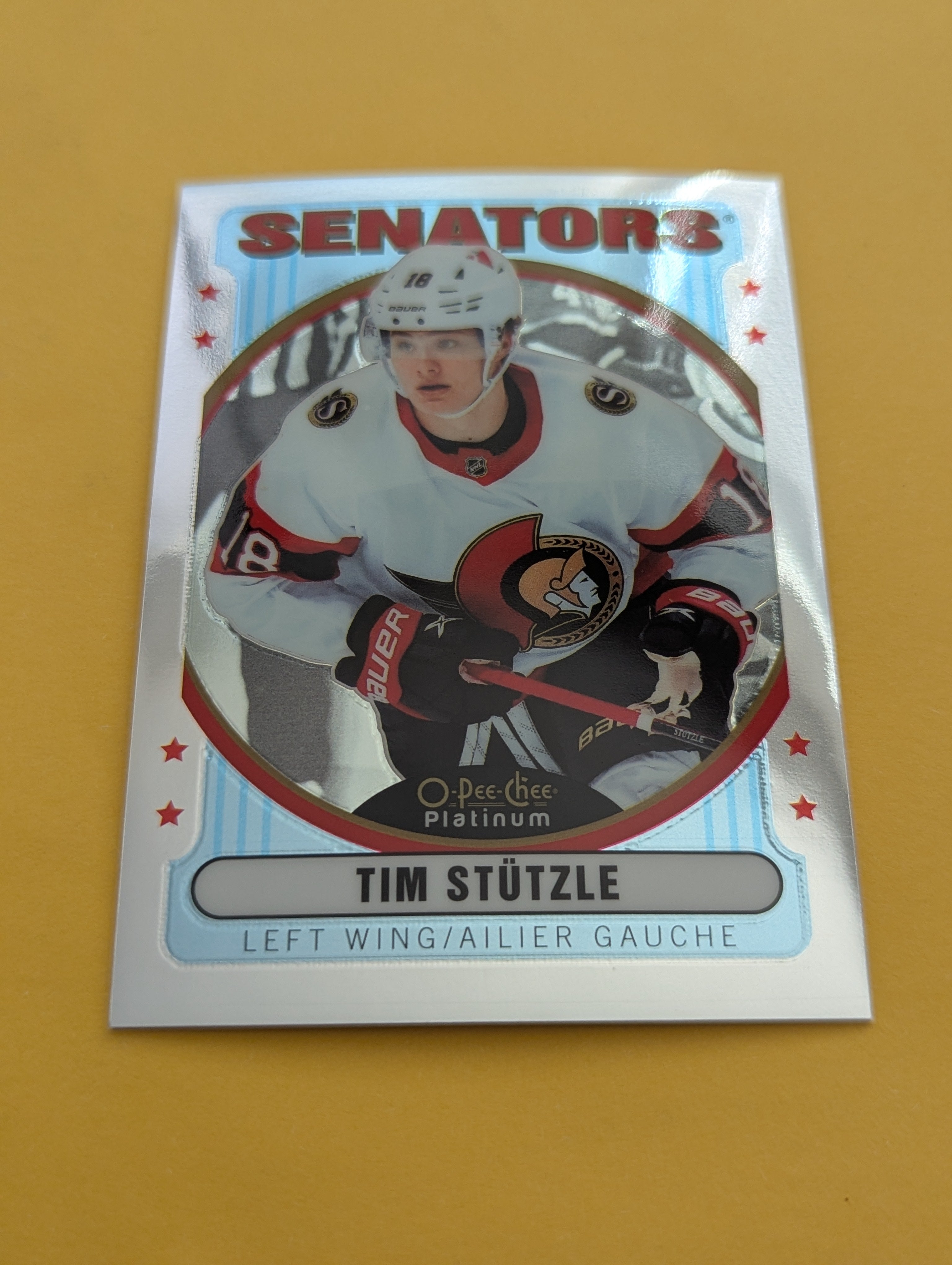 Tim Stutzle 21-22 OPC Platinum Retro Card