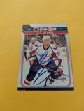 Karl Alzner Signed Washington Capitals Card