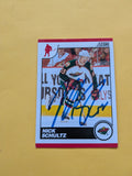 Nick Schultz Signed Minnesota Wild Card M