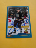 Brian Sutherby Signed Washington Capitals Card A