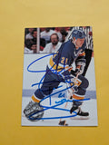 Jeff Brown Signed St. Louis Blues Card B