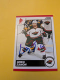 Greg Zanon Signed Minnesota Wild Card A