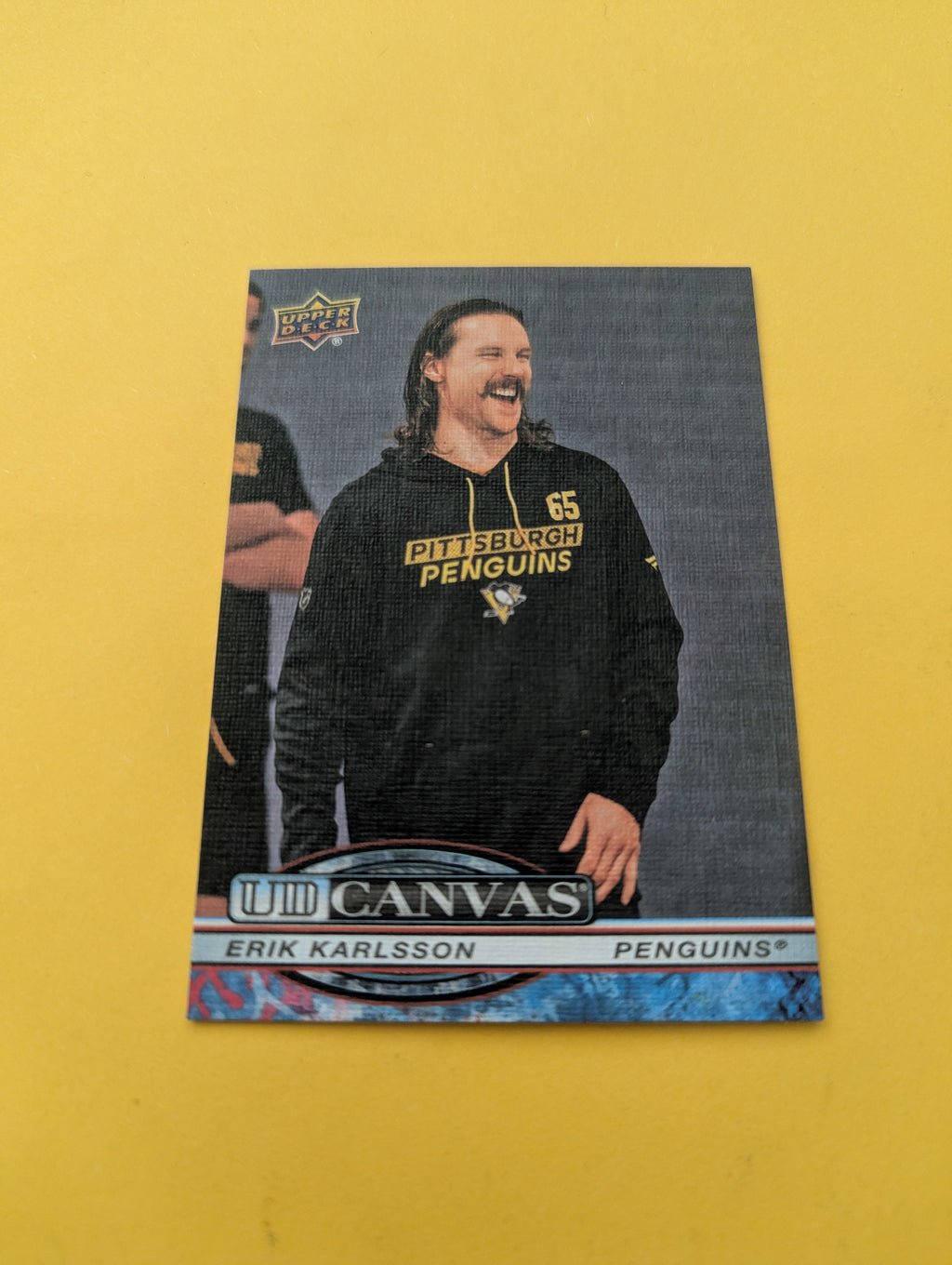 Erik Karlsson 25-26 Upper Deck UD Canvas Card