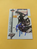 Kelly Hrudey Signed Los Angeles Kings Card