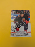 Chuck Kobasew Signed Calgary Flames Card