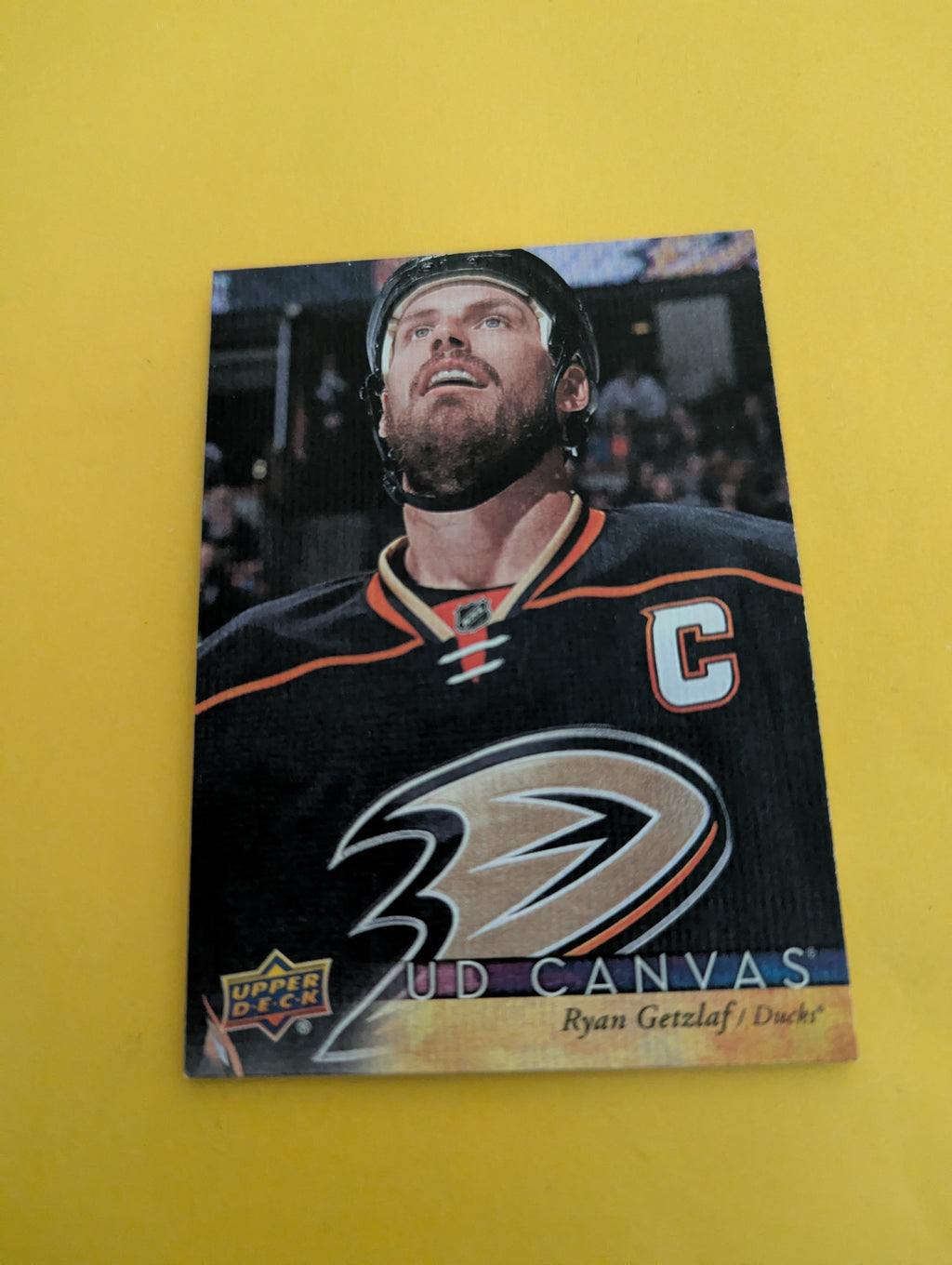 Ryan Getzlaf 17-18 Upper Deck UD Canvas Card