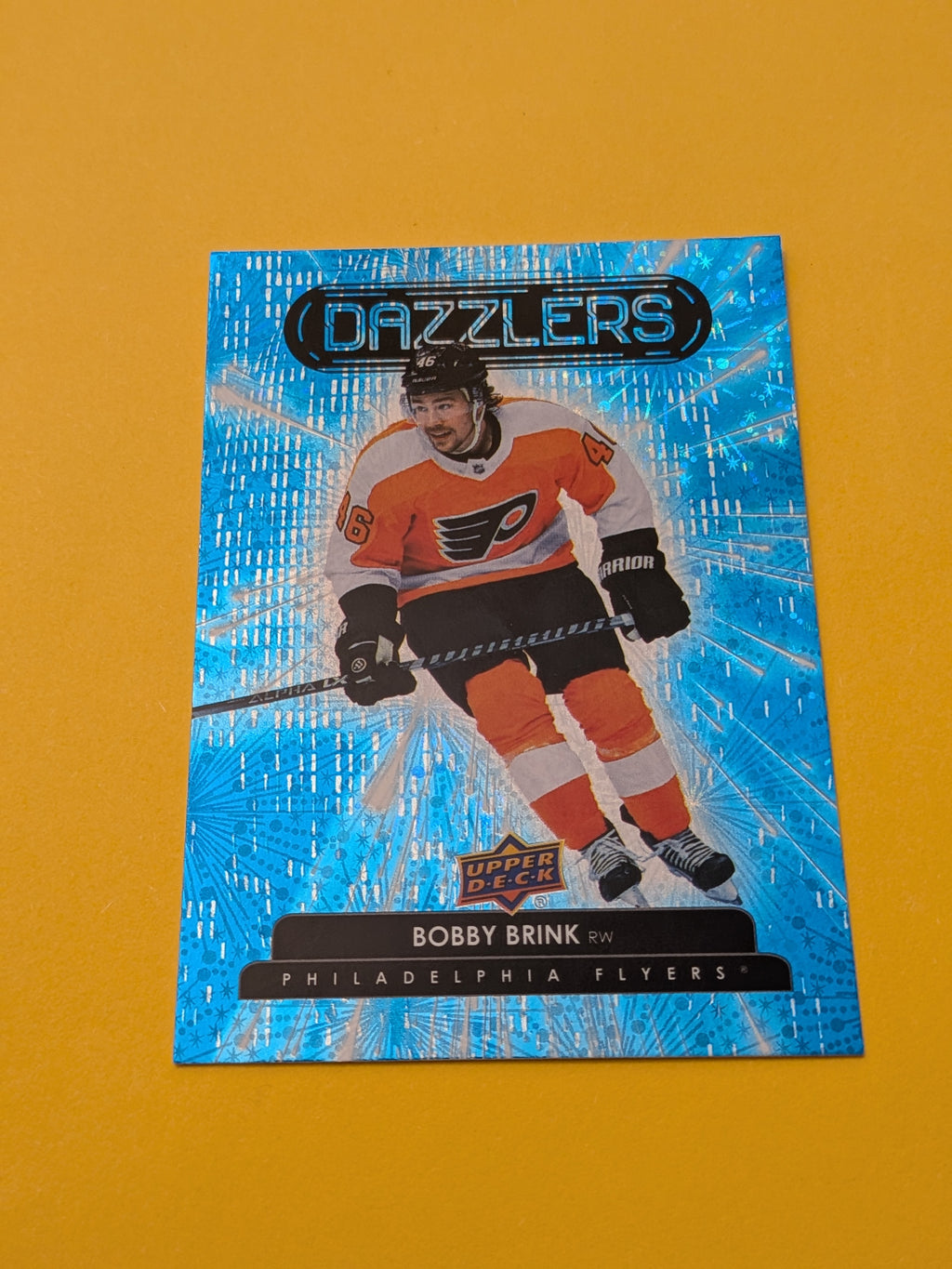 Bobby Brink 22-23 Upper Deck Dazzlers Blue Card