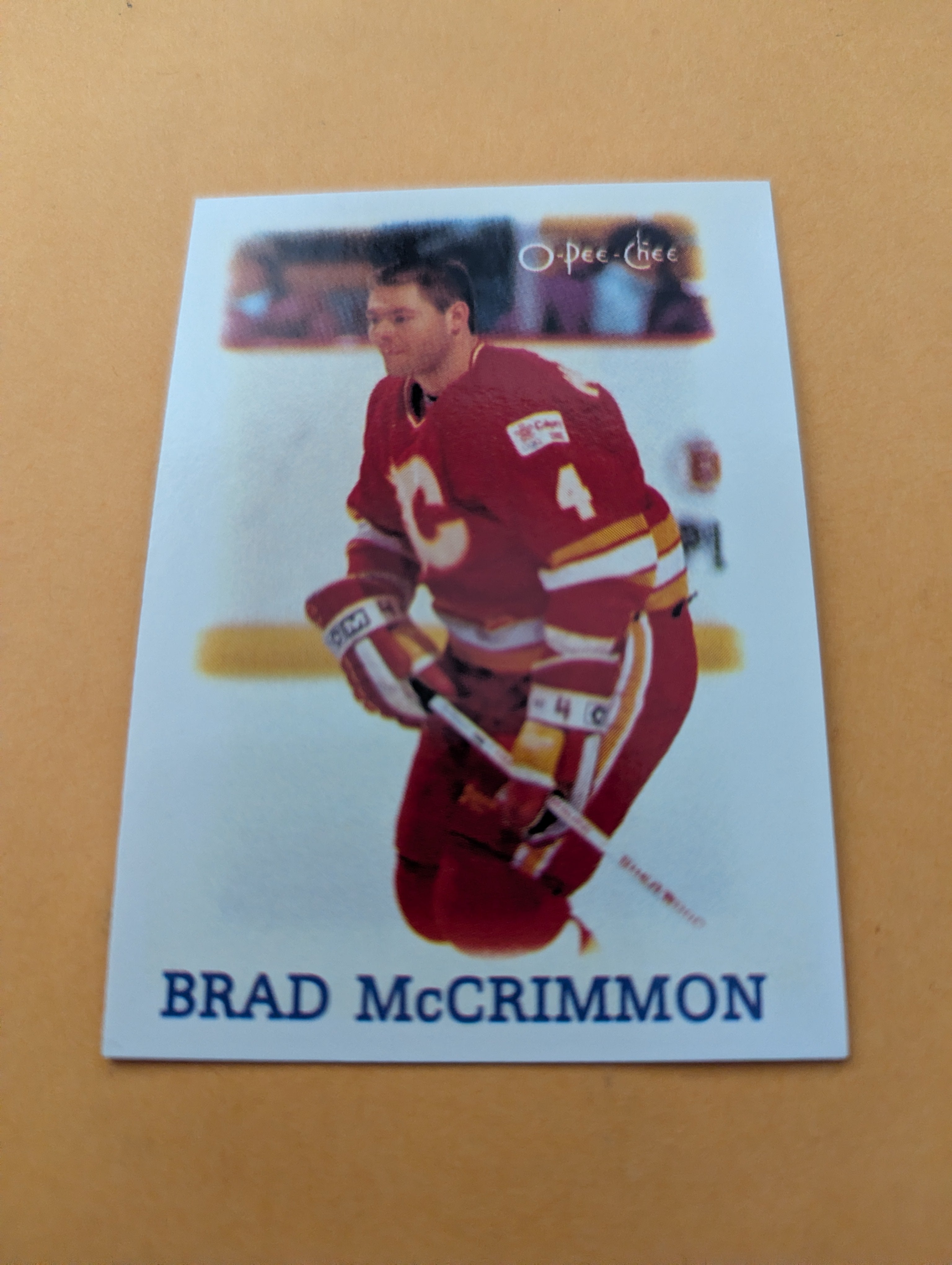 Brad McCrimmon 88-89 OPC Mini Card