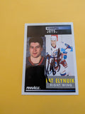 Pat Elynuik Signed Winnipeg Jets Card C