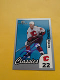 Craig Conroy Signed Calgary Flames Card H