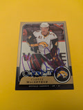 Clarke MacArthur Signed Buffalo Sabres Card