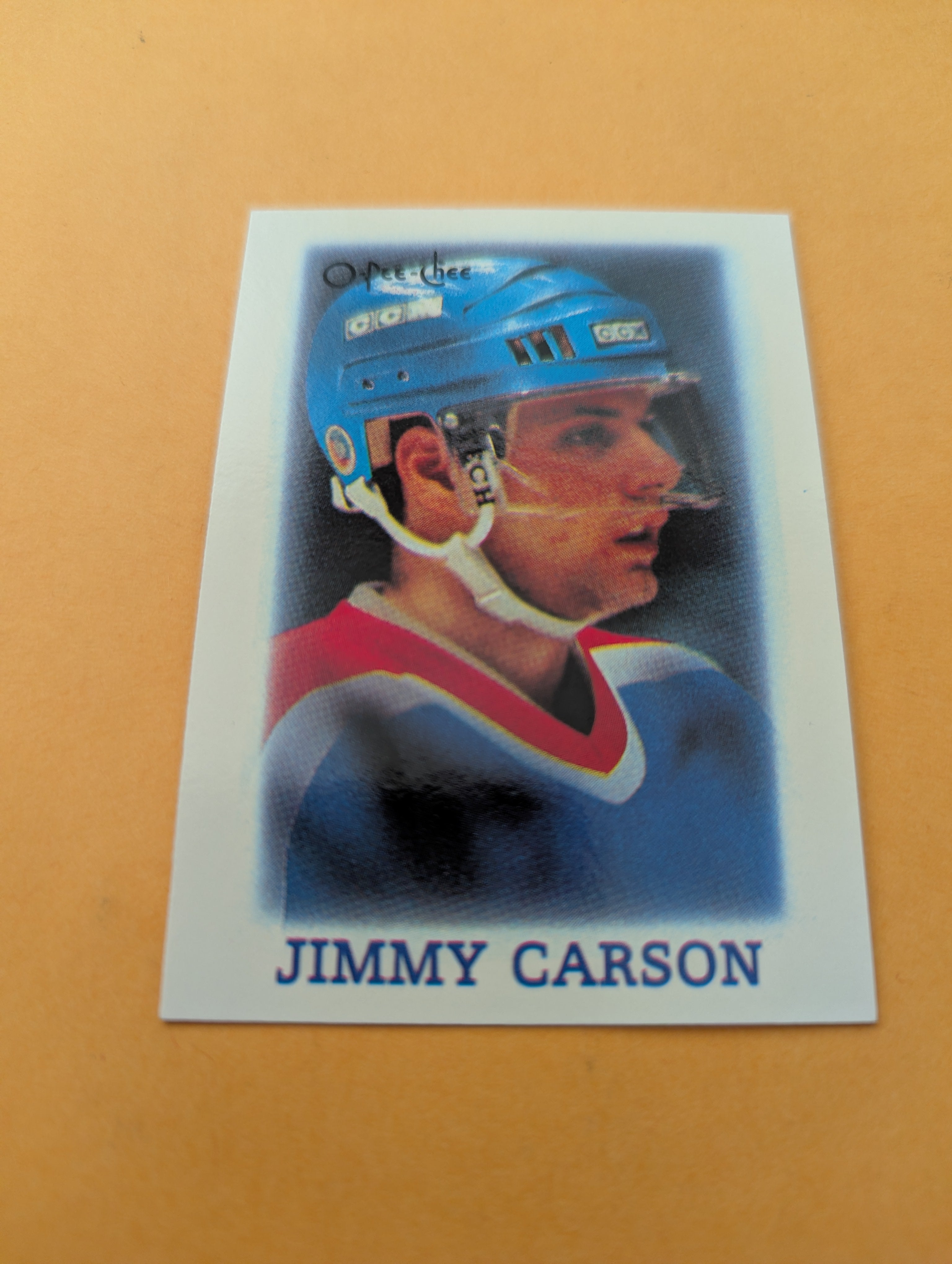 Jimmy Carson 88-89 OPC Mini Card