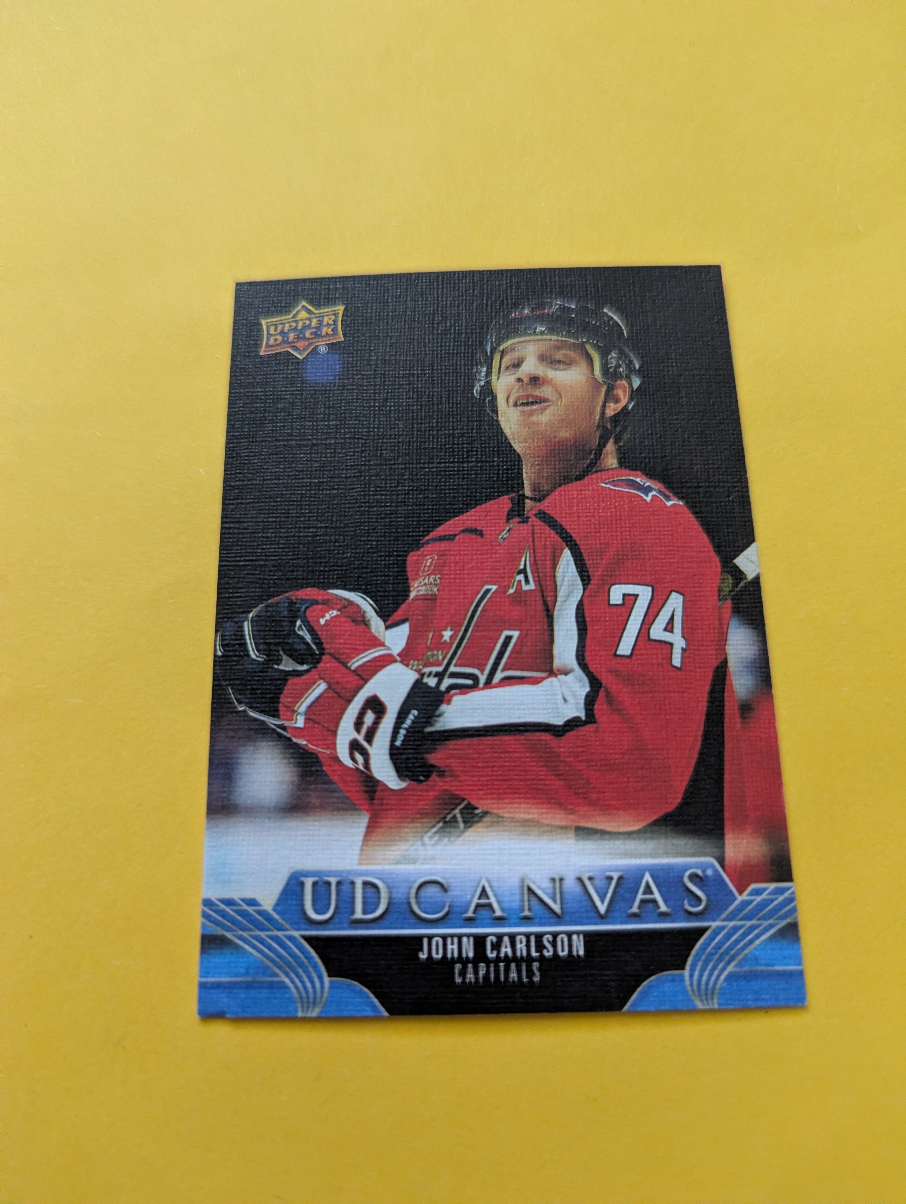 John Carlson 23-24 Upper Deck UD Canvas Card